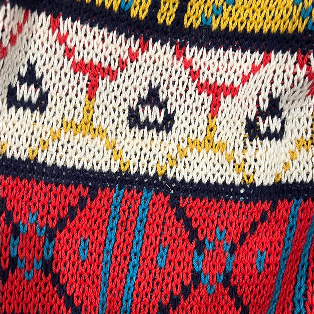 Mother Multicolor Patterned Sweater - image 6